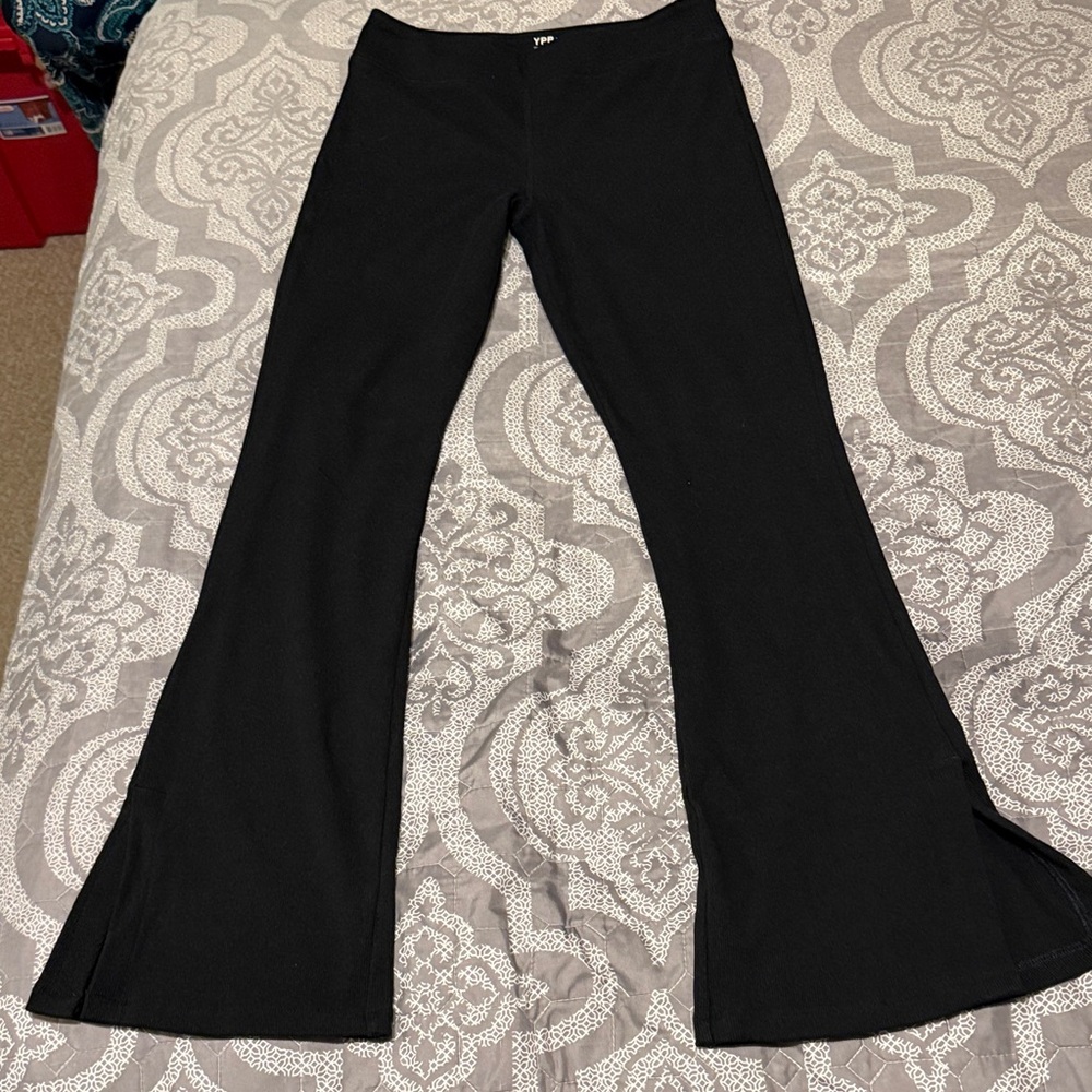 Girl Abercrombie Black Flared Pants